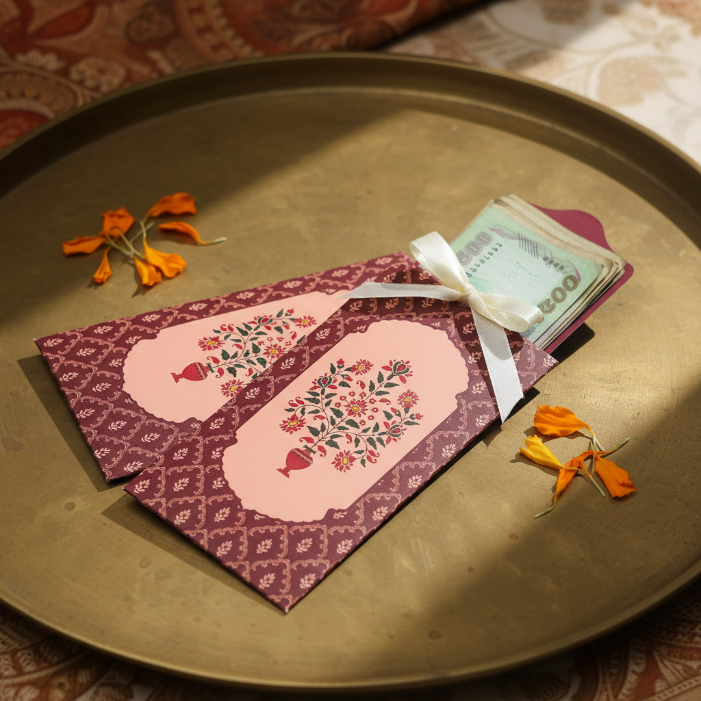 Money Envelope Vanarasi 10 pcs